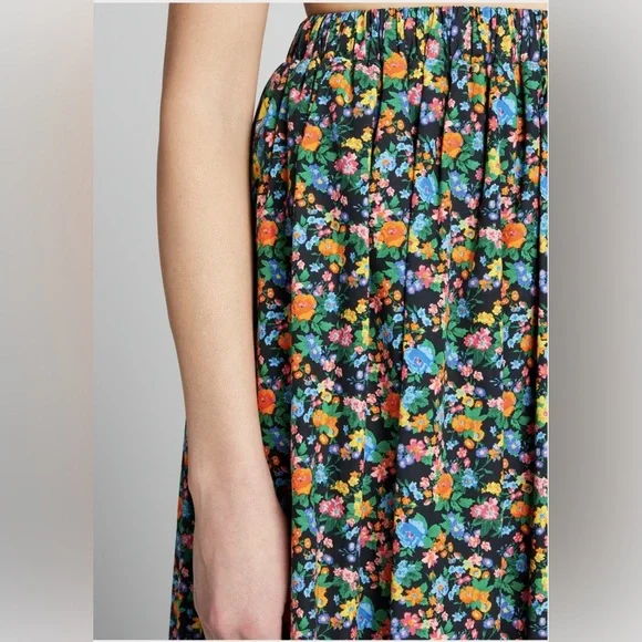 Tibi Multicolor Sabine Floral Maxi Skirt - Picture 3 of 8